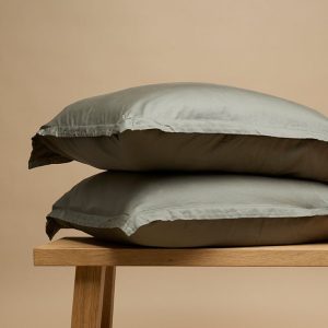 TENCEL™ Twill Kussensloop Olijfgroen