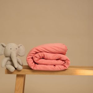 Kids - TENCEL™ Dekbedovertrek Twill Blush