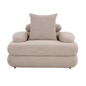 Cairo Loungestoel Beige / Sand Boucle