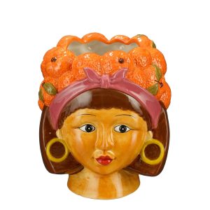 Bloempot binnen Funny Oranje