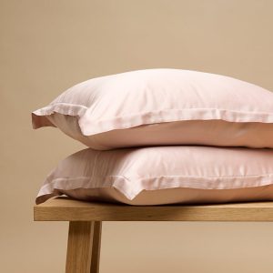 Eco Bamboe Kussensloop Powder peach