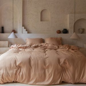 TENCEL™ - Twill Dekbedovertrek Peach