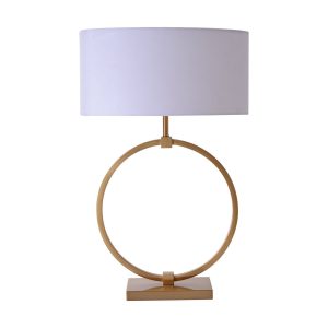 Ringlamp tafellamp – goud L