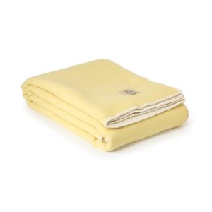 Wollen beddeken Lemon