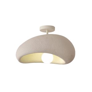 Sora plafondlamp – beige – 60 cm