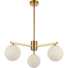 Stella 3-lichts kroonluchter – wit