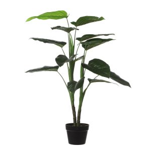 Philodendron kunstplant groen – 100 cm