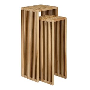 Yonker plantentafels bruin – set van 2