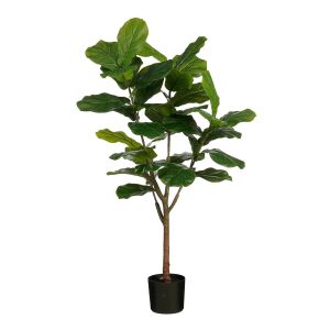 Ficus Lyrata kunstplant groen - 150 cm
