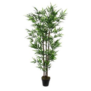 Bamboe kunstplant groen – 150 cm