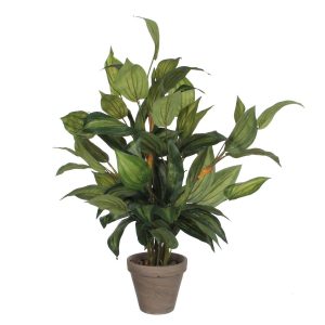 Hosta kunstplant groen – 65 cm