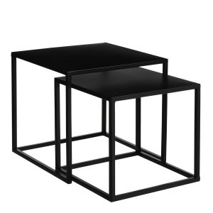 Goa bijzettafel set – laag – 2-delig design