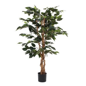 Ficus Lyrata kunstplant groen - 110 cm