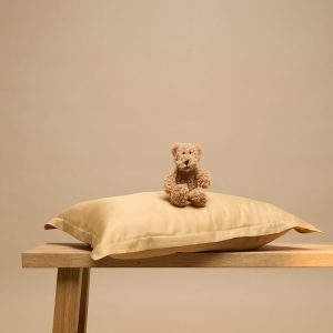 Kids - TENCEL™ Twill Kussensloop Okergeel