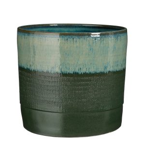 Olof bloempot – bruin – keramisch design