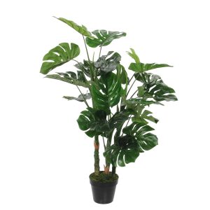 Kunstplant Monstera 100cm Groen