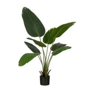 Bananenboom kunstplant groen - 120 cm
