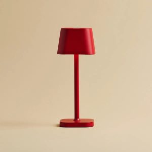Ava Berry rode oplaadbare tafellamp - dimbaar