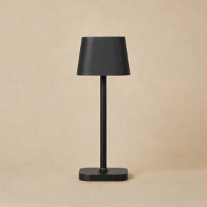Ava Black oplaadbare tafellamp - dimbaar