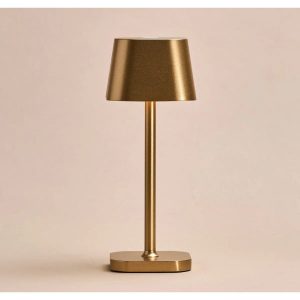 Ava Gold oplaadbare tafellamp - dimbaar