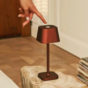 Ava Bronze oplaadbare tafellamp - dimbaar