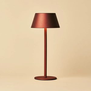 Milou Bronze oplaadbare tafellamp – 30 cm