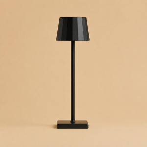 William oplaadbare tafellamp zwart – 38 cm