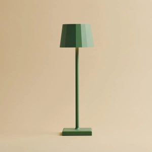 Wouter Professional tafellamp saliegroen – 38 cm